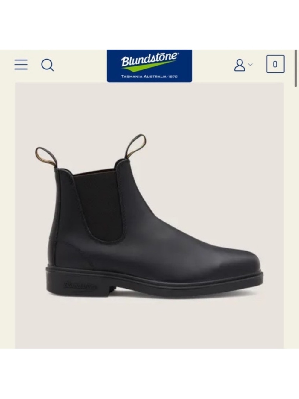 Blundstone Black 063 Boots New 5 6 8 NIB - Picture 6 of 13